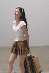 Boho Hollow Slim Skirt